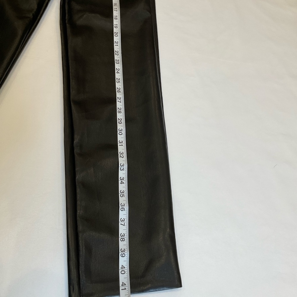 Wilfred The Melina Vegan Leather High-waisted Pant Black Size 4 - Picture 15 of 16